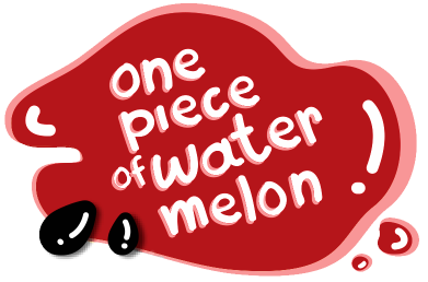 One piece of water melon